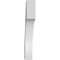 Ekena Millwork 3-in. W x 16-in. D x 22-in. H Westlake Architectural Grade PVC Knee Brace BRCP03X16X22WTL - alternate 6